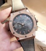 Replica Hublot Classic Fusion Chronograph King Watches Gray Dial Rose Gold